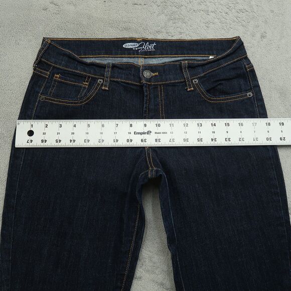 Old Navy Jeans Women's Size 6R Blue Low-Rise The Flirt Boot Denim 31.5" Inseam - Picture 7 of 16